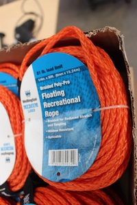 lot 40 image: 14 Floating Recreational Rope Lot
