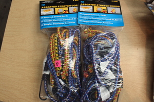 lot 94 image: Assorted Stretch Bungee Cords Lot