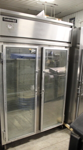 lot 4 image: Glass Door Freezer by Continental