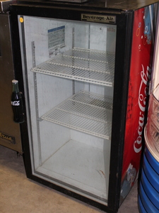 lot 24 image: Glass door cooler by Beverage Air