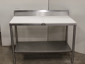 lot 31 image: 4 Poly Top Work Table