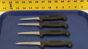 lot 79 image: Paring Knives - Freshly Sharpened