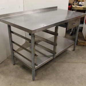 lot 49 image: Stainless Steel Work Table