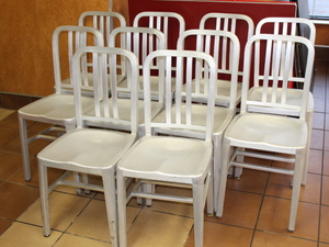 lot 203 image: Aluminum Chairs