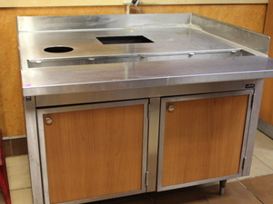 lot 209 image: Soda Fountain Stand  Cabinet