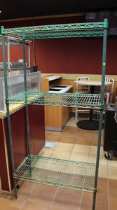 lot 223 image: Metro Style Shelving Unit