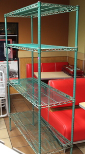 lot 221 image: Metro Style Shelving Unit