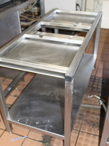 lot 23 image: Stainless Steel Table  Stand