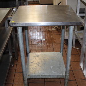 lot 35 image: Stainless Steel Table