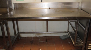 lot 31 image: Stainless Steel Table