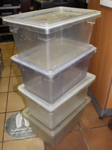 lot 241 image: Plastic Food Storage Containers