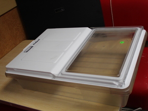lot 246 image: Storage Bin by Rubbermaid