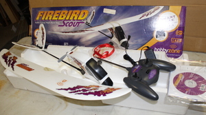 lot 14 image: Radio Control Firebird Scout