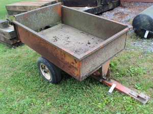 lot 129 image: Dump cart