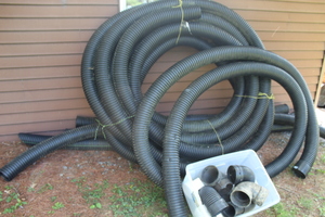 lot 123 image: Corrugated Pipe Lot