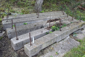 lot 121 image: Concrete Car Stops
