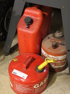 lot 456 image: Gas Cans