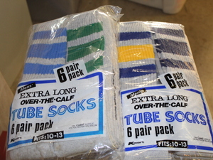 lot 462 image: Mens Tube Socks