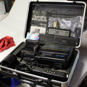 lot 64 image: Panasonic VHS Omni Movie Camera