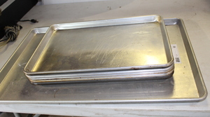 lot 82 image: Full Size and 12 Size Sheet Pans