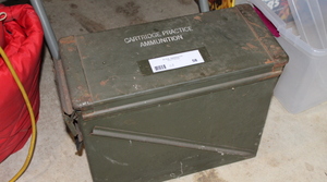 lot 58 image: Military Ammo Can