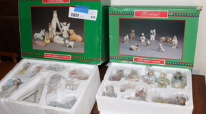 lot 435 image: Nativity Set and Additions