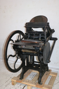 lot 11 image: 10 x 15 G. P Gordon Letterpress