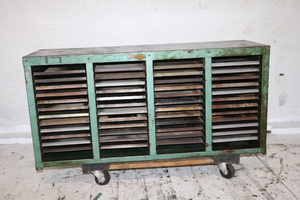 lot 21 image: 48 Tray Galley Cabinet