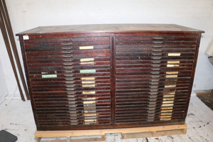 lot 23 image: Double Hamilton Type Cabinet