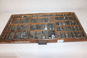 lot 62 image: 36 & 48 pt. Bank Script