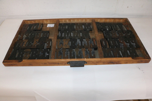 lot 99 image: 3 316 Wood Type  Hamilton