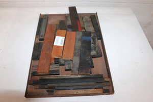 lot 121 image: Galley Tray Of Wood Furniture