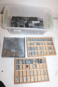 lot 140 image: Printing Blocks & Spacers