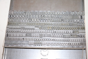 lot 150 image: 30 Pt. Type Melior Tall