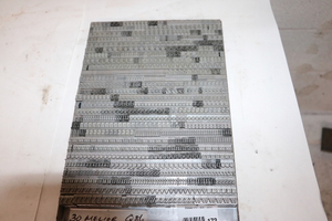 lot 172 image: 30 Pt. Type Melior