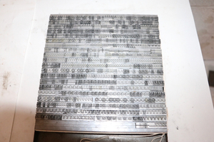 lot 187 image: 24 Pt. Garamond Bold