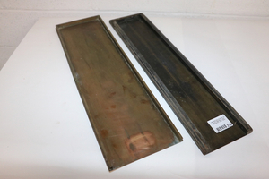 lot 212 image: Brass Galley Tray - W. T. & B