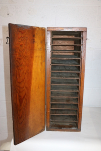 lot 221 image: Quarter Rules Case Cabinet
