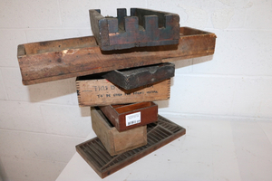 lot 228 image: Antique Wooden Boxes