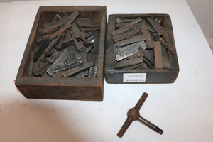 lot 229 image: Misc . Quoins & Key