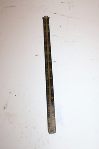 lot 231 image: Printers Ruler Brass - Turtles
