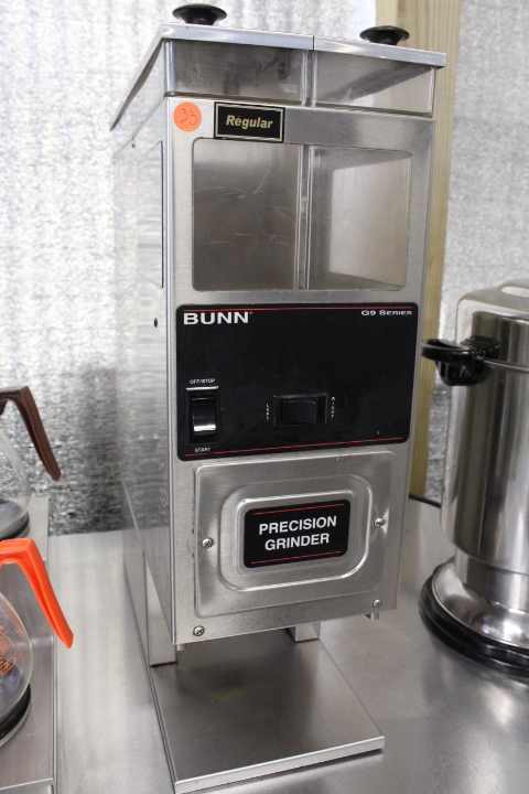 lot 33 image: Bunn Double Coffee Bean Grinder
