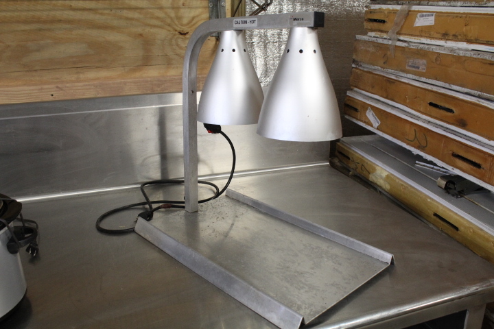 lot 41 image: French Fry  Food Warmer 2 bulb