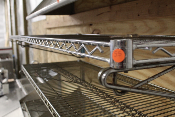 lot 55 image: Metro style wall shelf