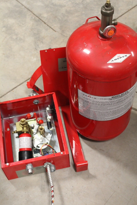 lot 76 image: Exhaust Hood Fire Extinguishing (Ansul type) system