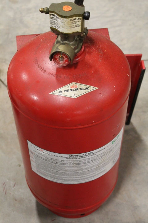 lot 78 image: Exhaust Hood Fire Extinguishing (Ansul type) bottle