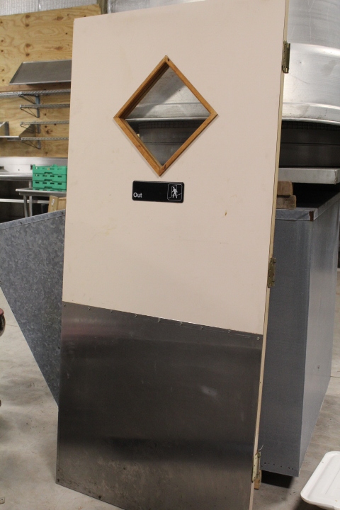 lot 85 image: Swinging Kitchen Door