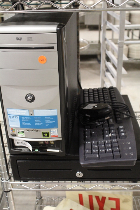 lot 100 image: POS system  cash register