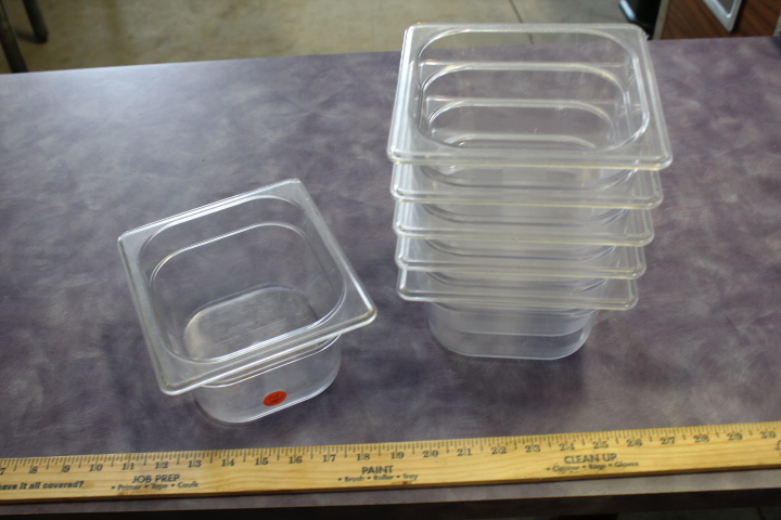 lot 150 image: 16 x 4 deep insert pans