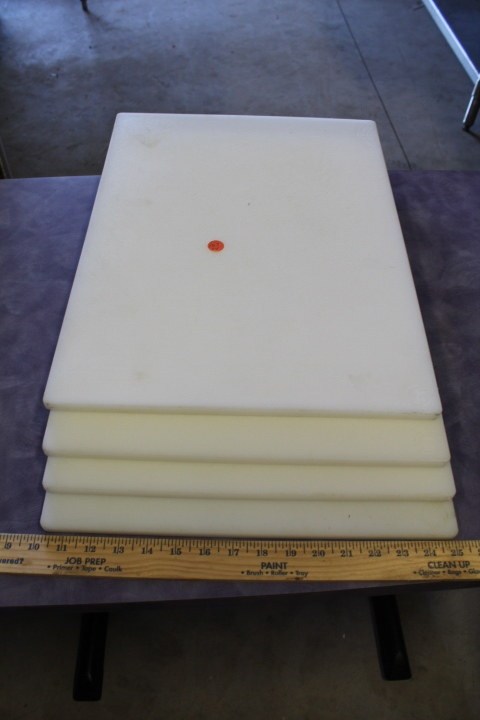 lot 163 image: Poly cutting boards